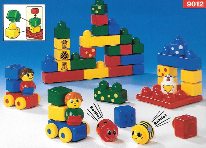 LEGO 9012 Large Stack 'n' Learn Set