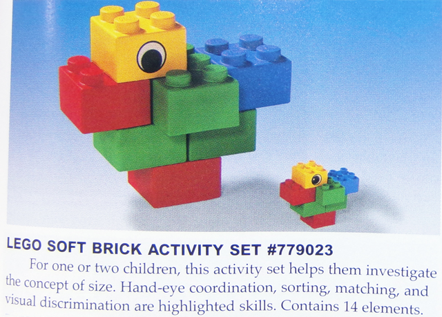 LEGO 9023 Soft Brick Activity Set