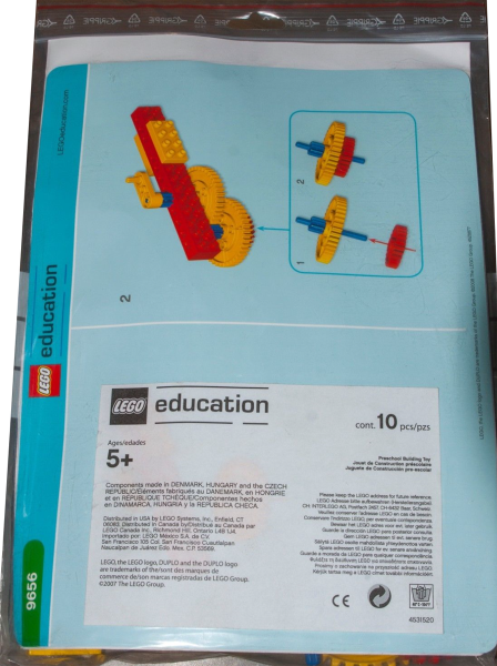 LEGO 904940 Workshop Kit Spinning Top (2007 Version - OK 14 MS LE SP Workshop Kit 9656 ESM)