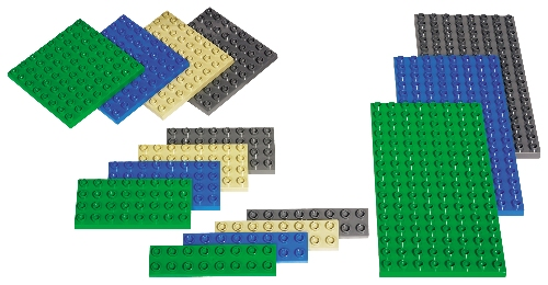 LEGO 9079 Duplo Small Building Plates Set