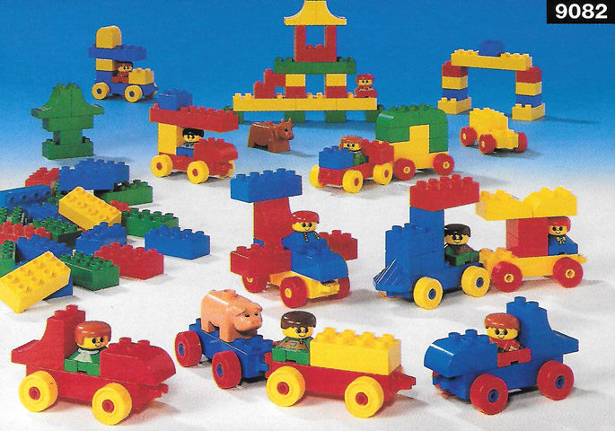 LEGO 9082 Duplo Basic Vehicles Set