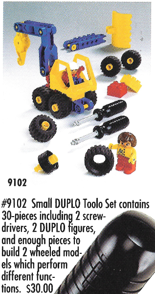 LEGO 9102 Small Duplo Toolo Set