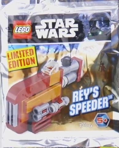 LEGO 911727 Rey's Speeder - Mini foil pack