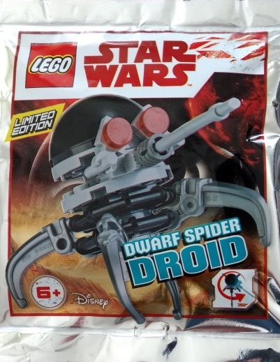 LEGO 911835 Dwarf Spider Droid - Mini foil pack