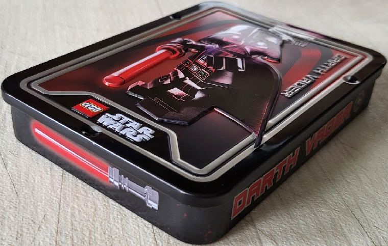 LEGO 912408 Darth Vader metal box (Rectangular Box Version)