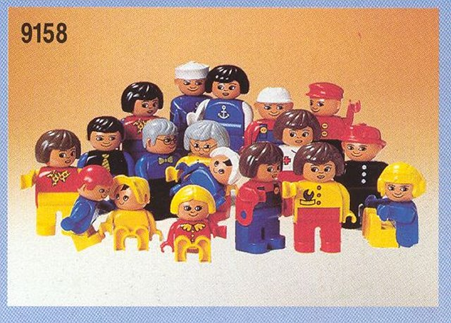 LEGO 9158 Duplo Figures