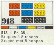 LEGO 918-2 21 8-Stud Bricks