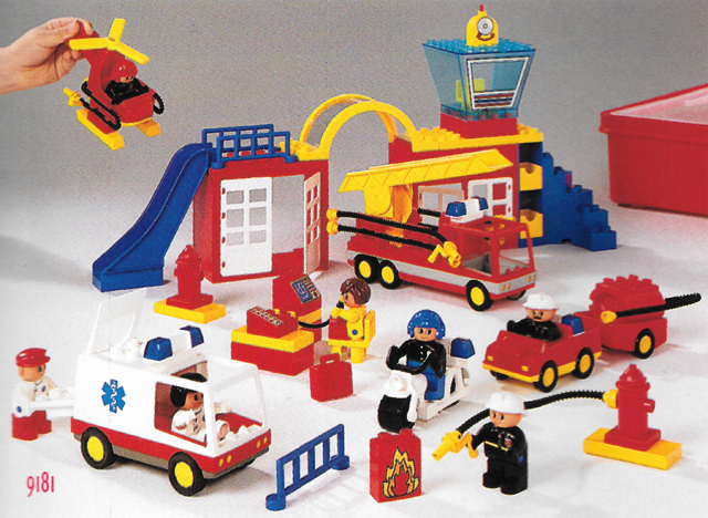 LEGO 9181 Duplo Fire and Rescue