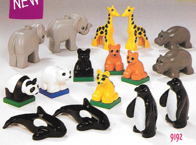 LEGO 9192 DUPLO Zoo Babies (Zoo Animals)