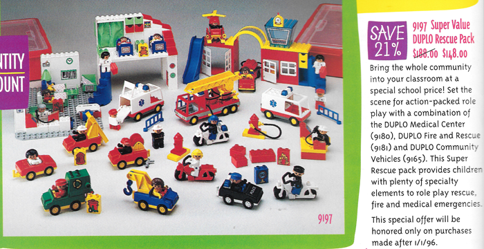 LEGO 9197 Super Value DUPLO Rescue Pack