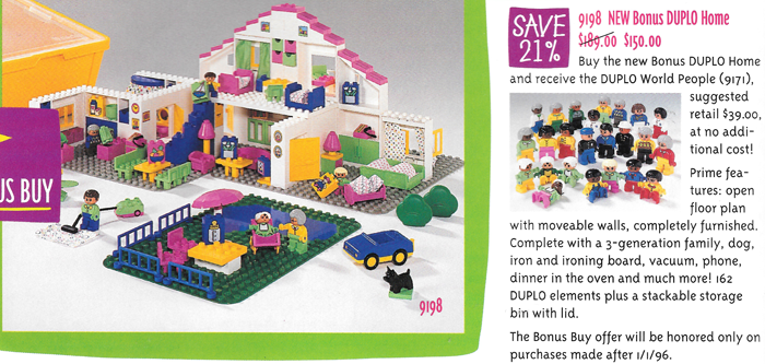 LEGO 9198 Bonus DUPLO Home