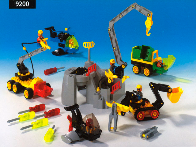 LEGO 9200 Duplo Toolo (Action Wheelers) Large Set