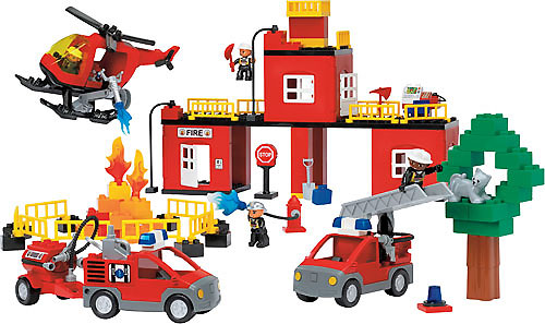 LEGO 9240 Fire Station (Fire Rescue Services Set)