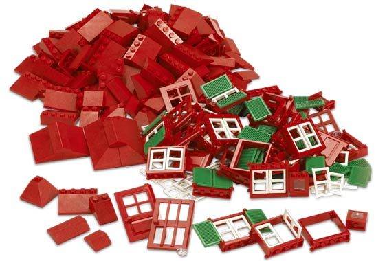 LEGO 9243 Doors, Windows, and Roof Tiles