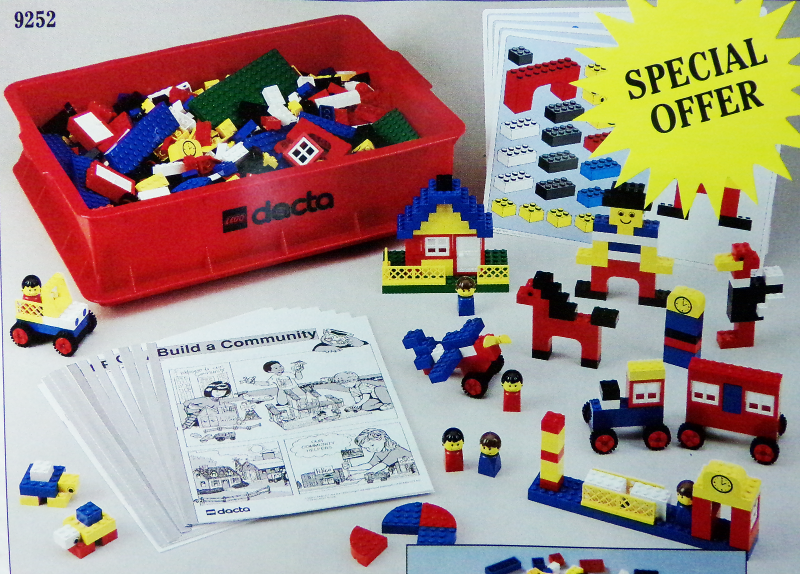 LEGO 9252-2 Large LEGO Basic Set (1991 Version)