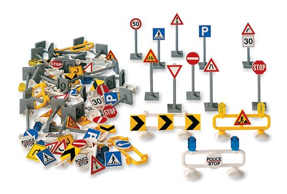 LEGO 9301 Road Signs