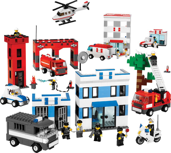 LEGO 9314 Rescue Service Set