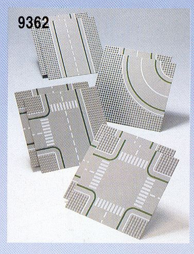 LEGO 9362 Road Plates