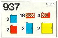 LEGO 937 Doors and Fences