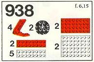 LEGO 938 Plates, Hinges and Turntables