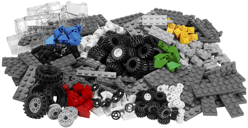 LEGO 9387 Wheels Set