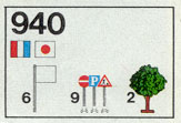 LEGO 940 Flags, Signs and Trees