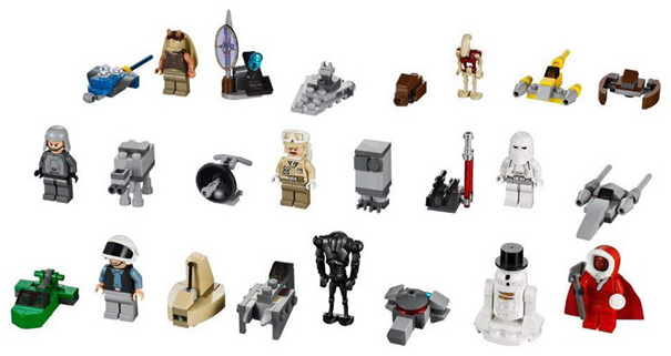 LEGO 9509 Advent Calendar 2012, Star Wars