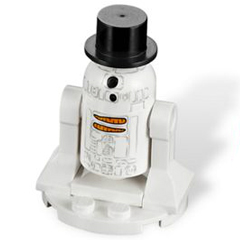 LEGO 9509-24 Advent Calendar 2012, Star Wars (Day 23) - Snowman R2-D2