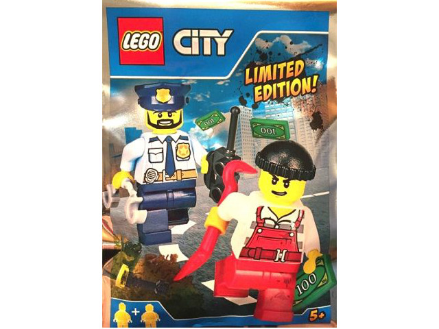 LEGO 951701 Policeman and Crook foil pack