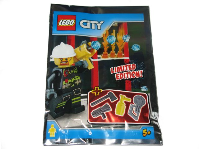 LEGO 951704 Fireman foil pack #1