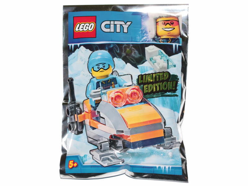 LEGO 951810 Arctic Explorer with Snowmobile foil pack