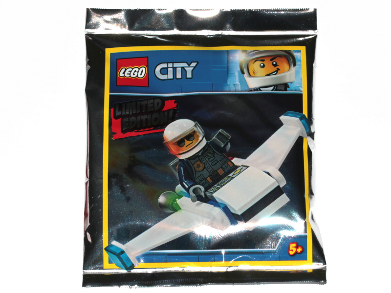 LEGO 951901 Police Officer and Jet foil pack