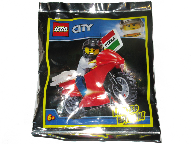 LEGO 951909 Pizza Delivery Guy foil pack