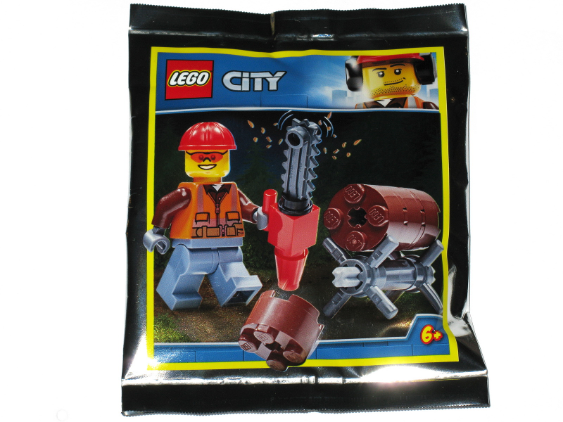 LEGO 951912 Lumberjack foil pack