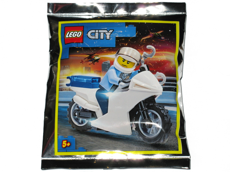 LEGO 952001 Policeman and Motorcycle foil pack #2