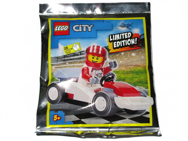 LEGO 952005 Driver and Race Car foil pack