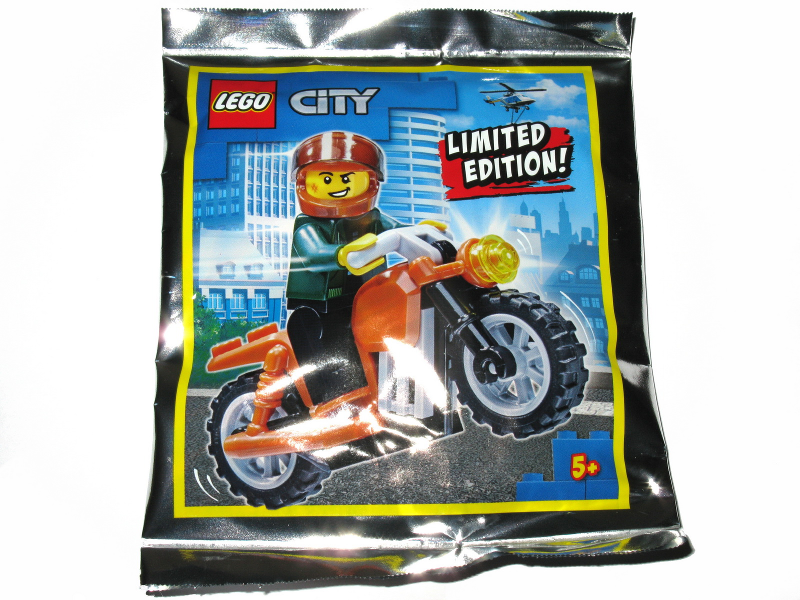 LEGO 952010 Detective on Motorcycle foil pack