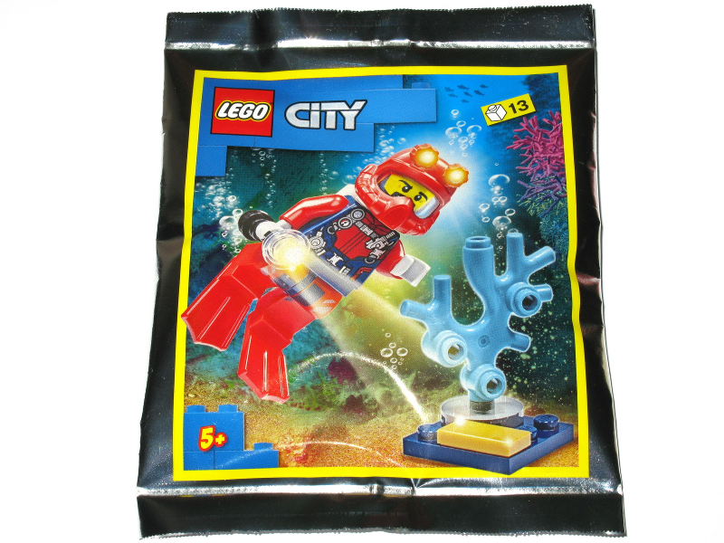 LEGO 952012 Deep Sea Diver foil pack