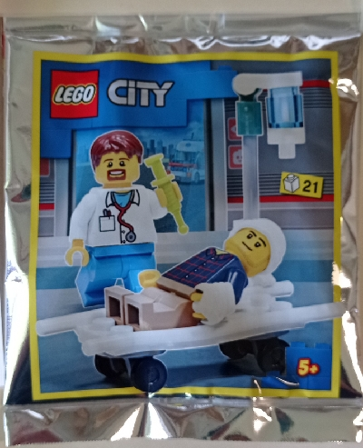 LEGO 952105 Doctor and Patient foil pack