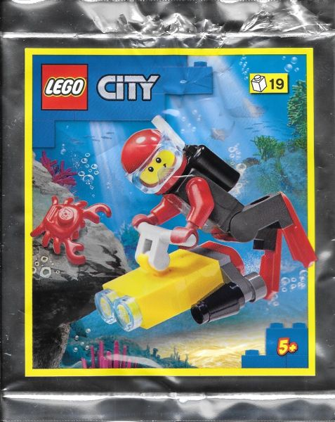 LEGO 952107 Diver and Crab foil pack