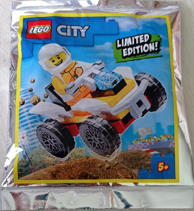 LEGO 952108 Stuntman with Quad foil pack