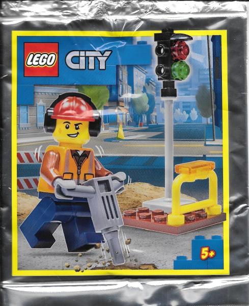 LEGO 952111 Builder and Traffic Light foil pack