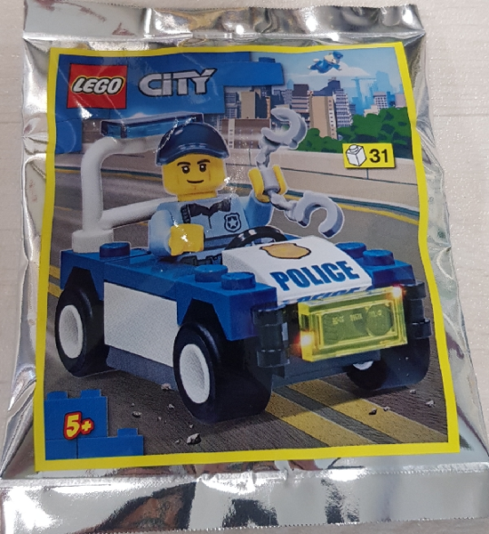 LEGO 952201 Policeman with Car foil pack