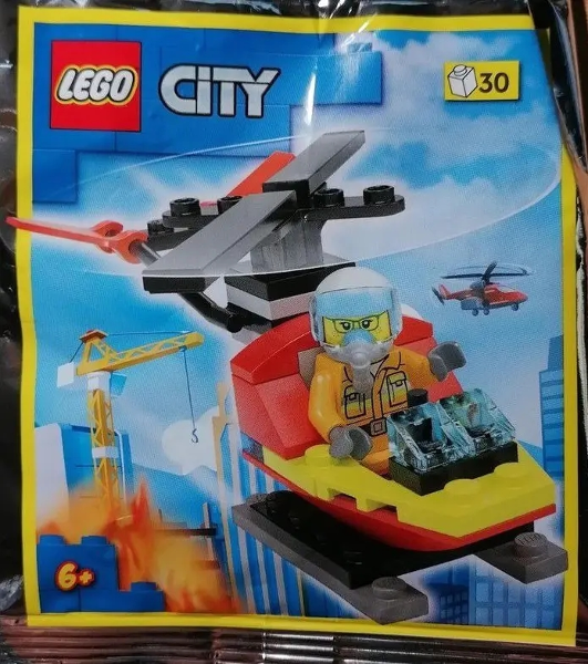 LEGO 952301 Fire Helicopter foil pack