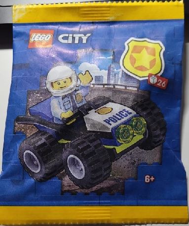 LEGO 952302 Police Buggy paper bag