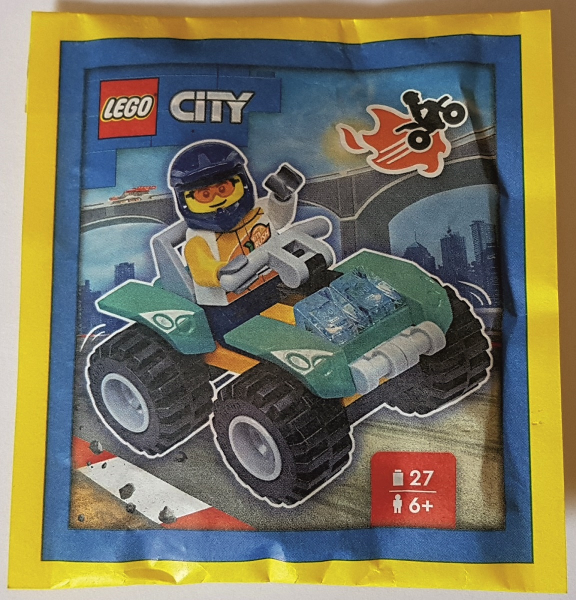 LEGO 952308 Stuntman with Quad paper bag