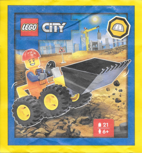 LEGO 952310 Builder with Digger paper bag