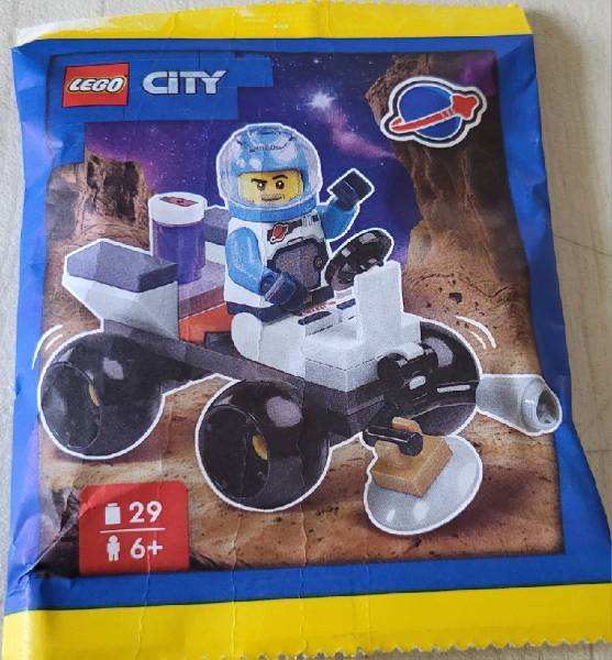 LEGO 952407 Astronaut with Quad paper bag