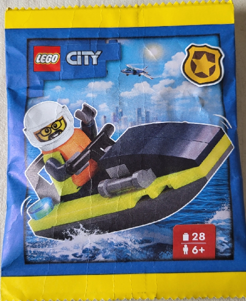 LEGO 952408 Police Officer with Jet Ski paper bag