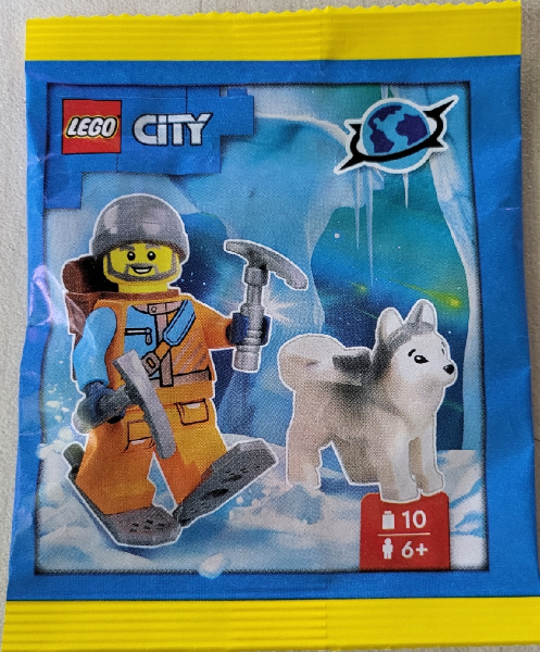 LEGO 952412 Arctic Explorer with Husky paper bag